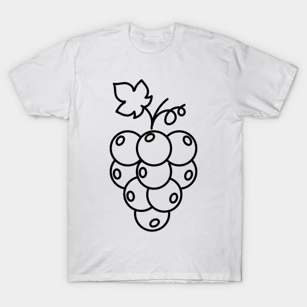 Grapes T-Shirt by SWON Design